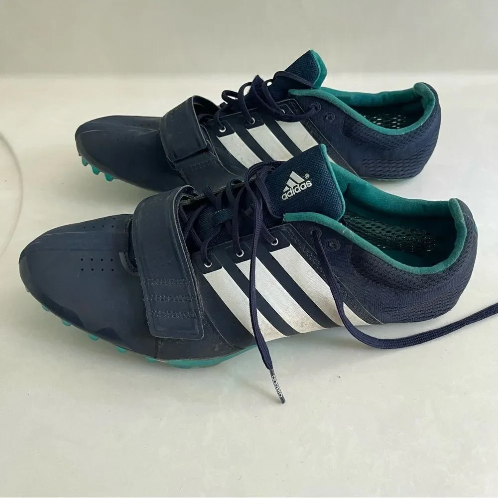 Adidas Blue White Running Adizero Accelerator Spikes 12